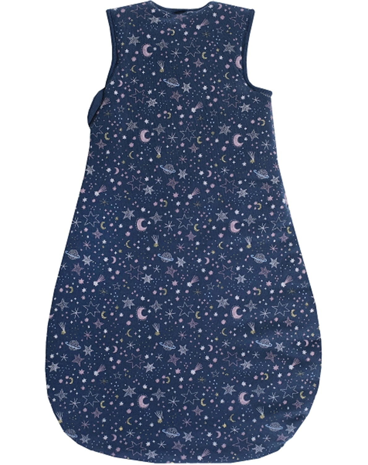Schlafsack STARS AND PLANETS wattiert in dunkelblau