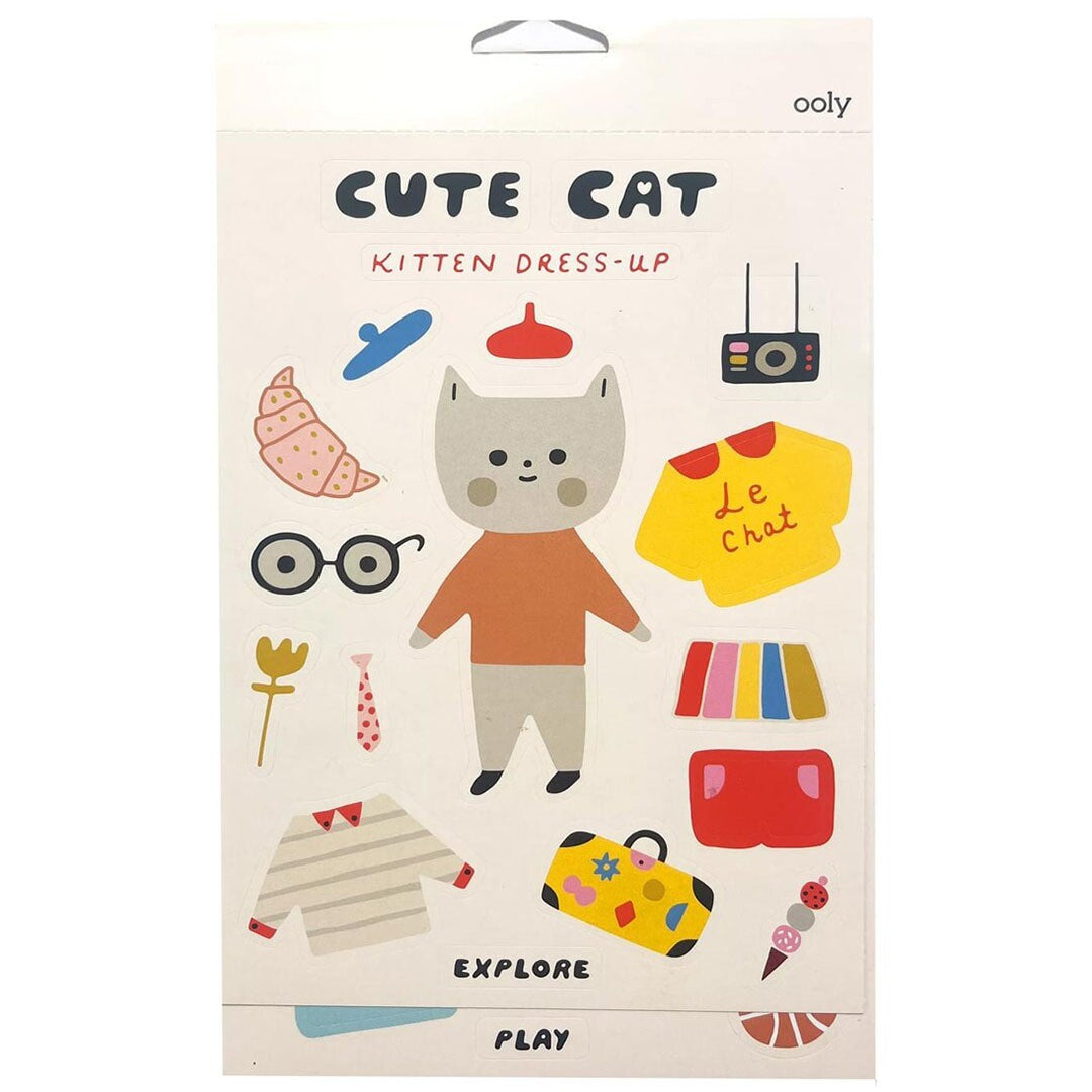 Ooly stickerboek stickiville x suzy - dress up cats
