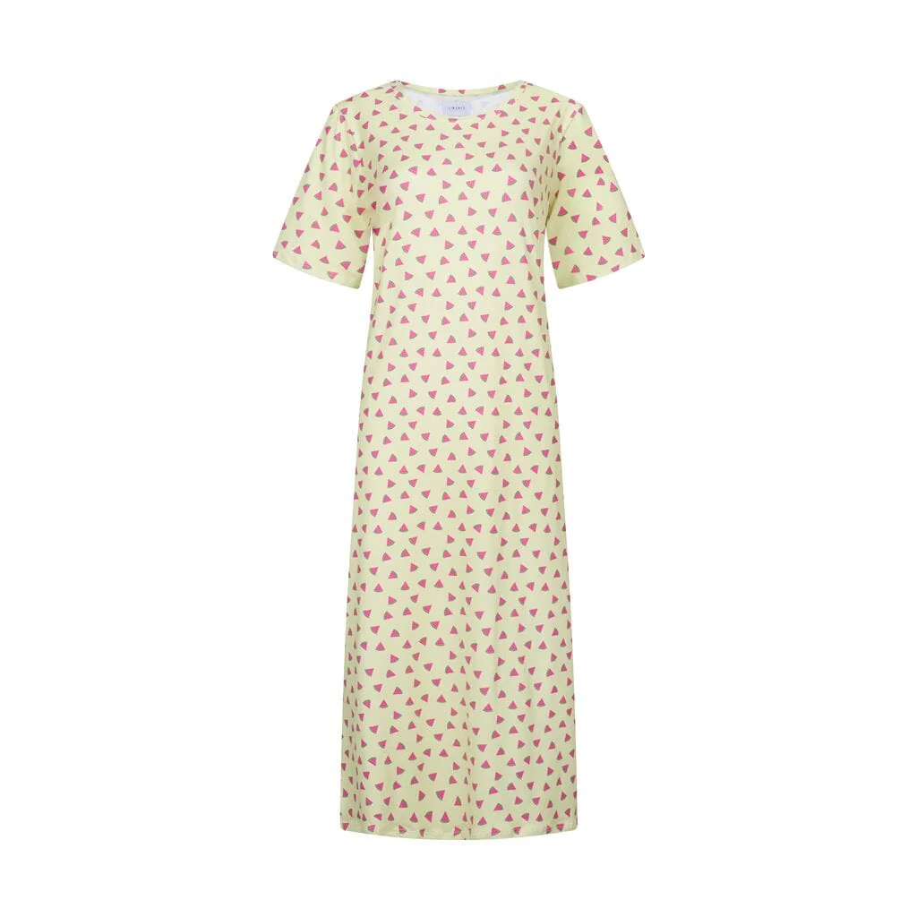 Liberte Alma-Tshirt-Dress yellow watermelon