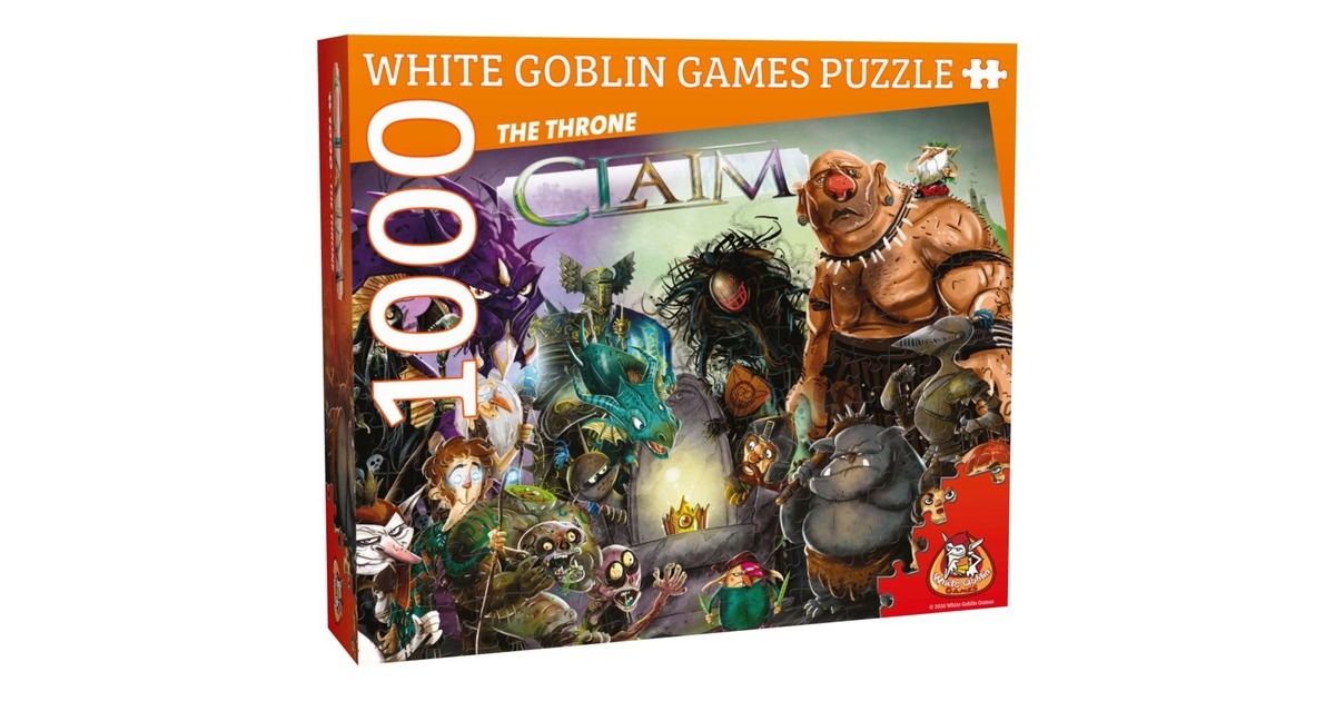 White Goblin GamesClaim Puzzle: The Throne Puzzel  (1000 stukjes)