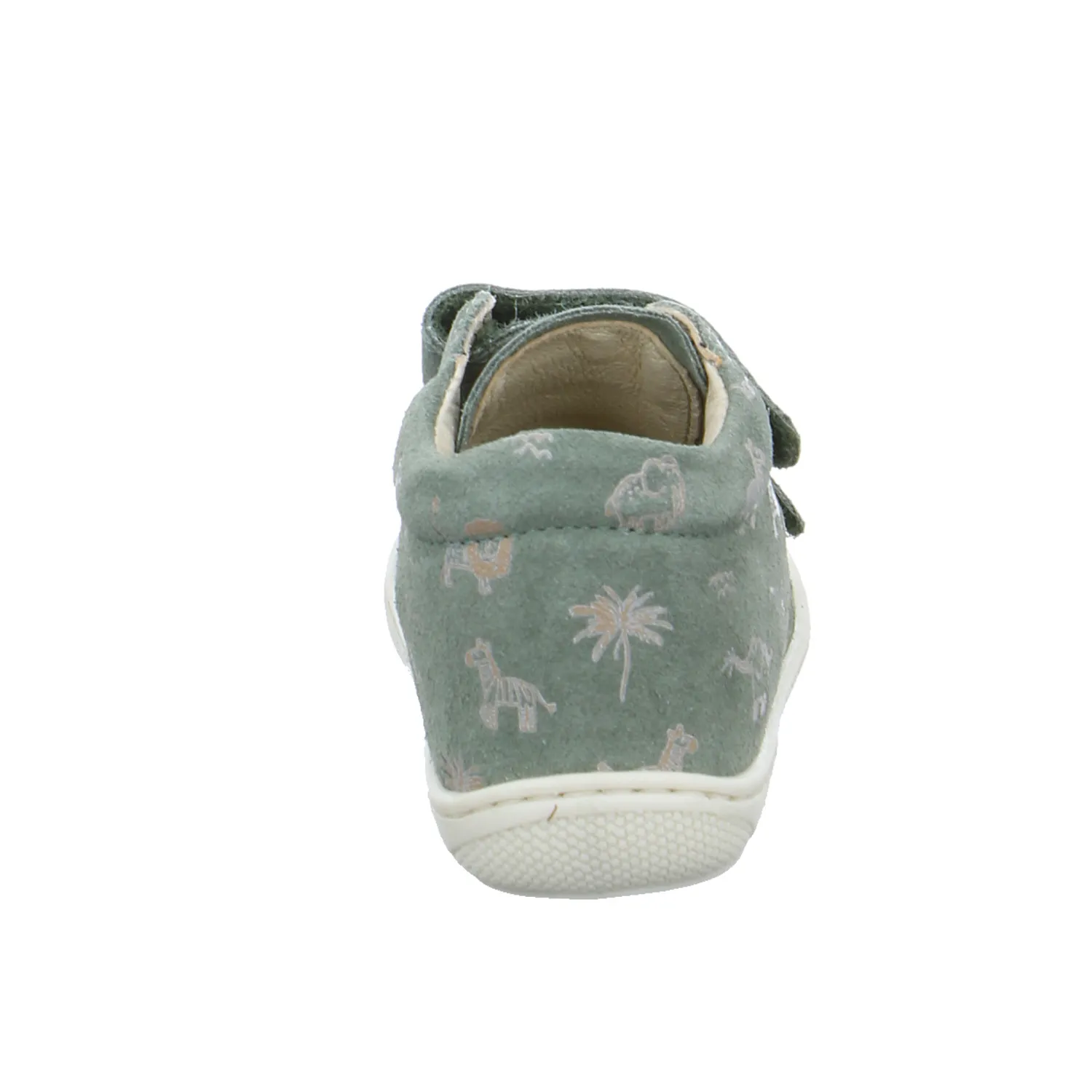 NATURINO Lauflernschuh Grün Leder  Unisex Bottine