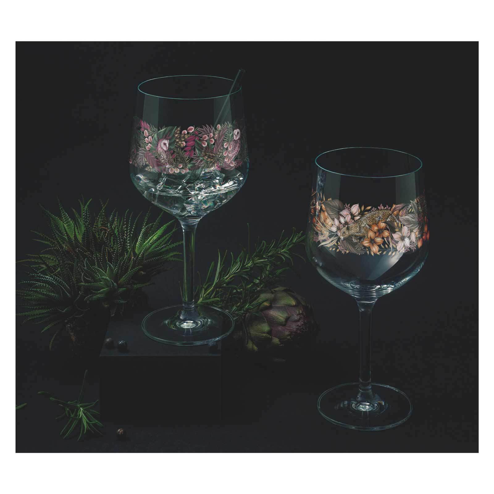 Ritzenhoff Gin-Gläser Schattenfauna 720 ml 2er Set
