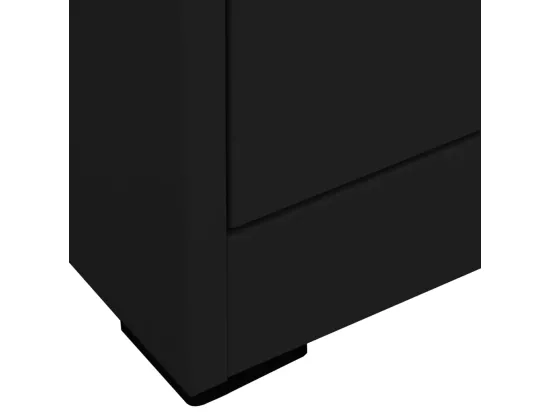 Classeur Noir 46x62x102,5 cm Acier