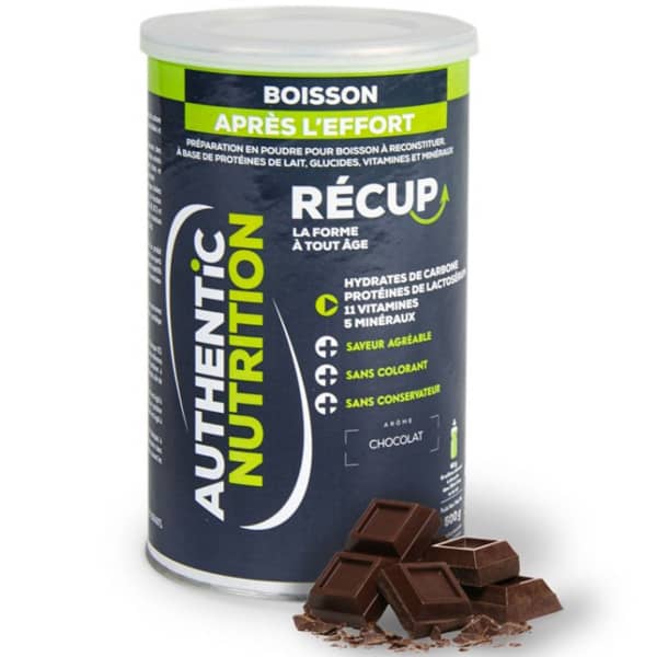 Boissons énergétiques AUTHENTIC NUTRITION RECUP 500G