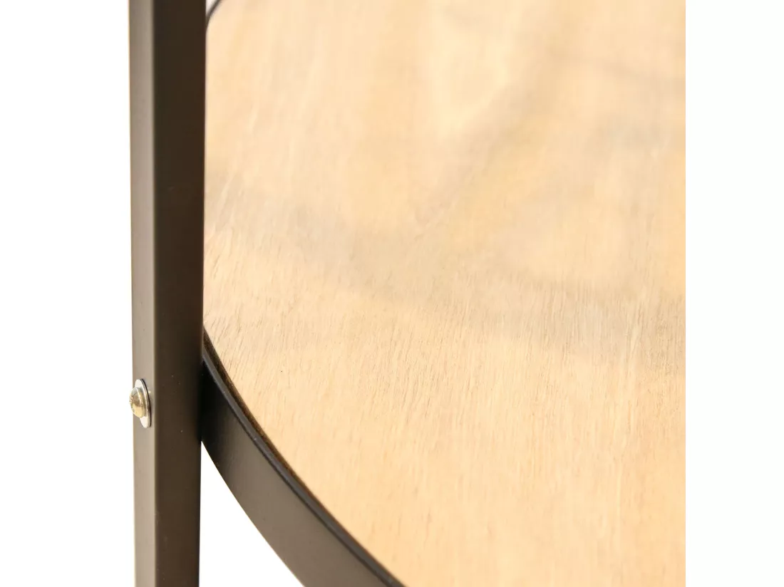 Table D Appoint Horloge 50.5x50.5x49cm
