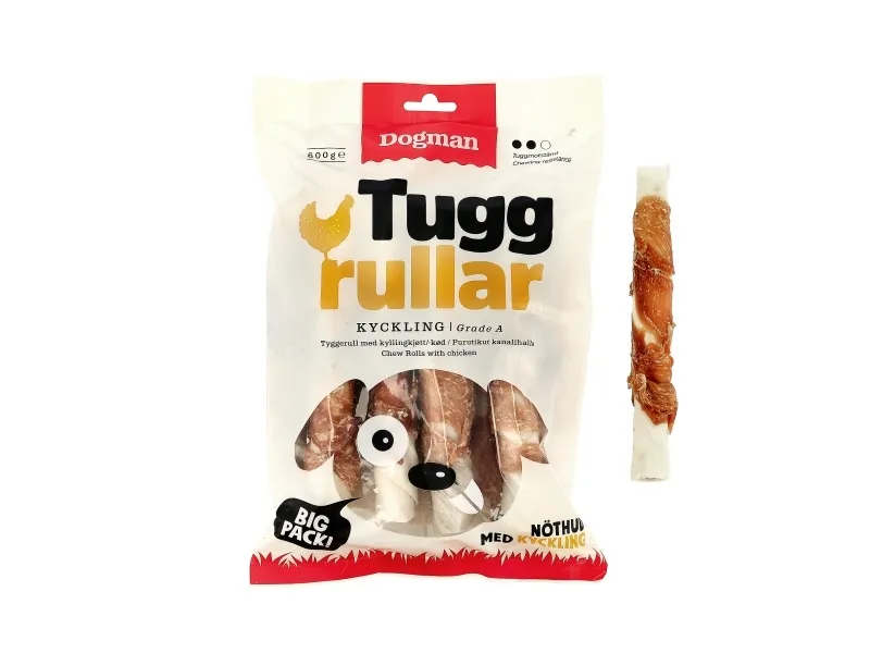 DOGMAN Chew Rolls 10-pak 17,5cm