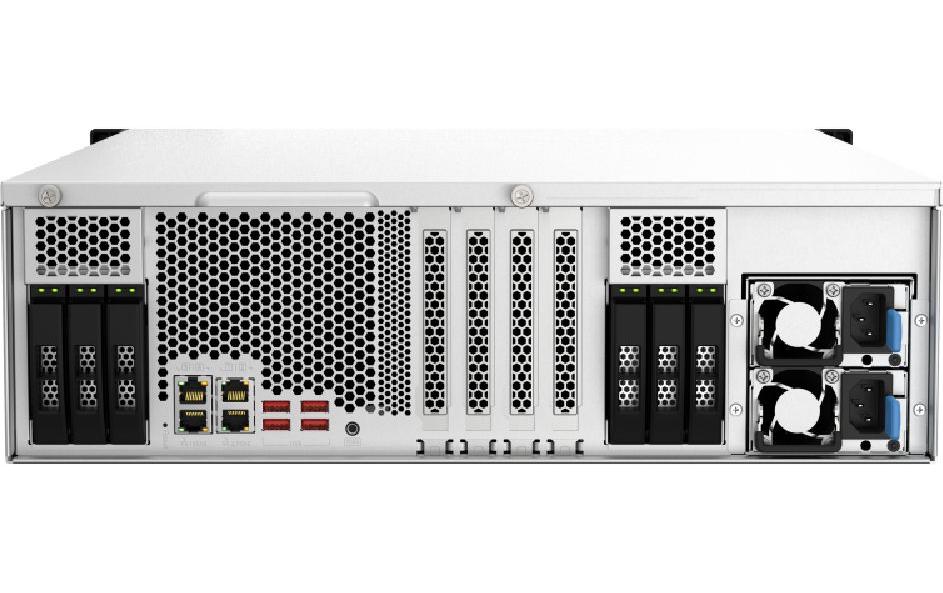 NAS TS-h2287XU-RP-E2336-32G 22-bay<br>3U Rackmount NAS mit 22 Laufwerkschächten