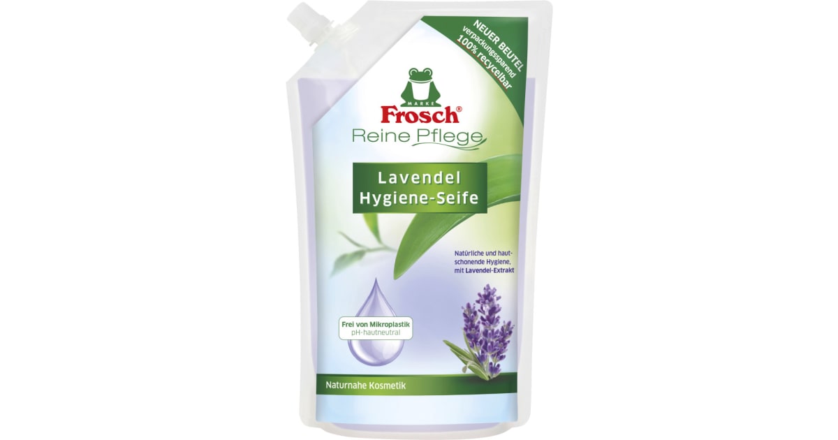 Frosch Reine Pflege Lavendel Hygiene-Seife