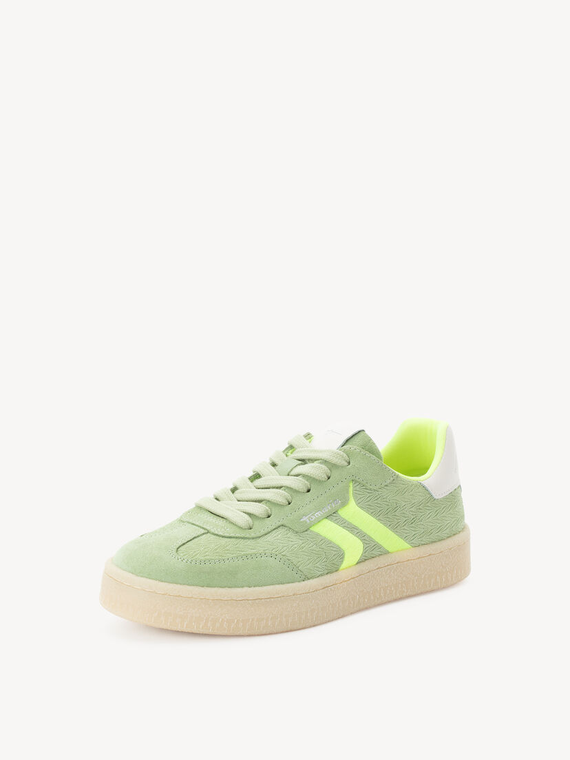 Leren Sneaker - groen