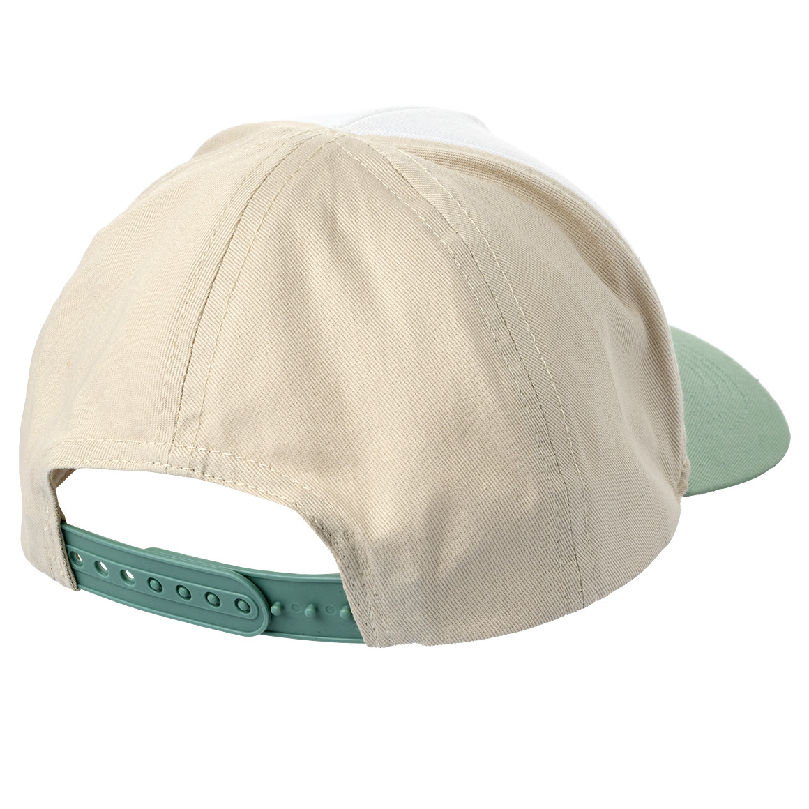 Jonas Nielsen Jungen Kappe mit Print grün / creme / beige