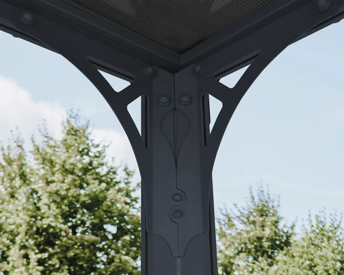Gazebo Palram – Canopia Milano 4300 430 x 295,5 cm grijs