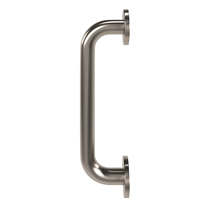 Tirant de porte Golvin GoodHome acier gris L.22 x H. 24,6 cm