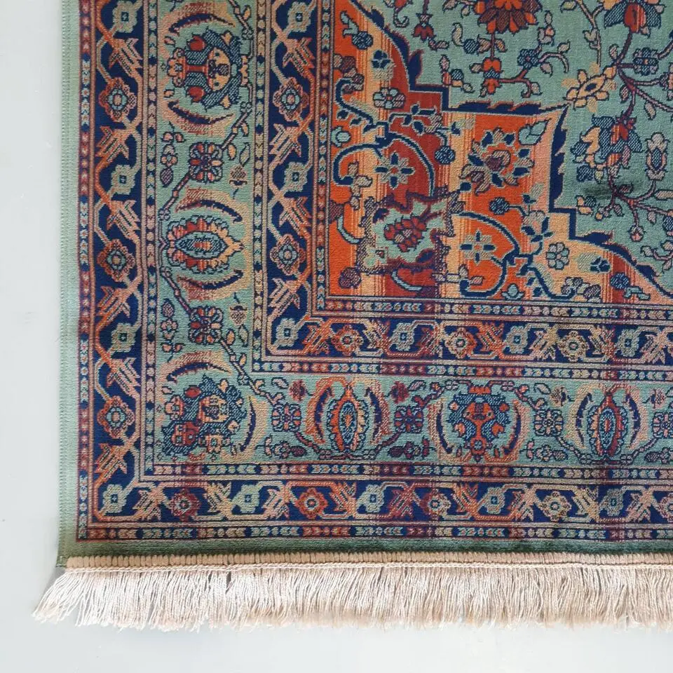 Tier Vloerkleed Manami - Groen - Viscose - 160 x 230cm