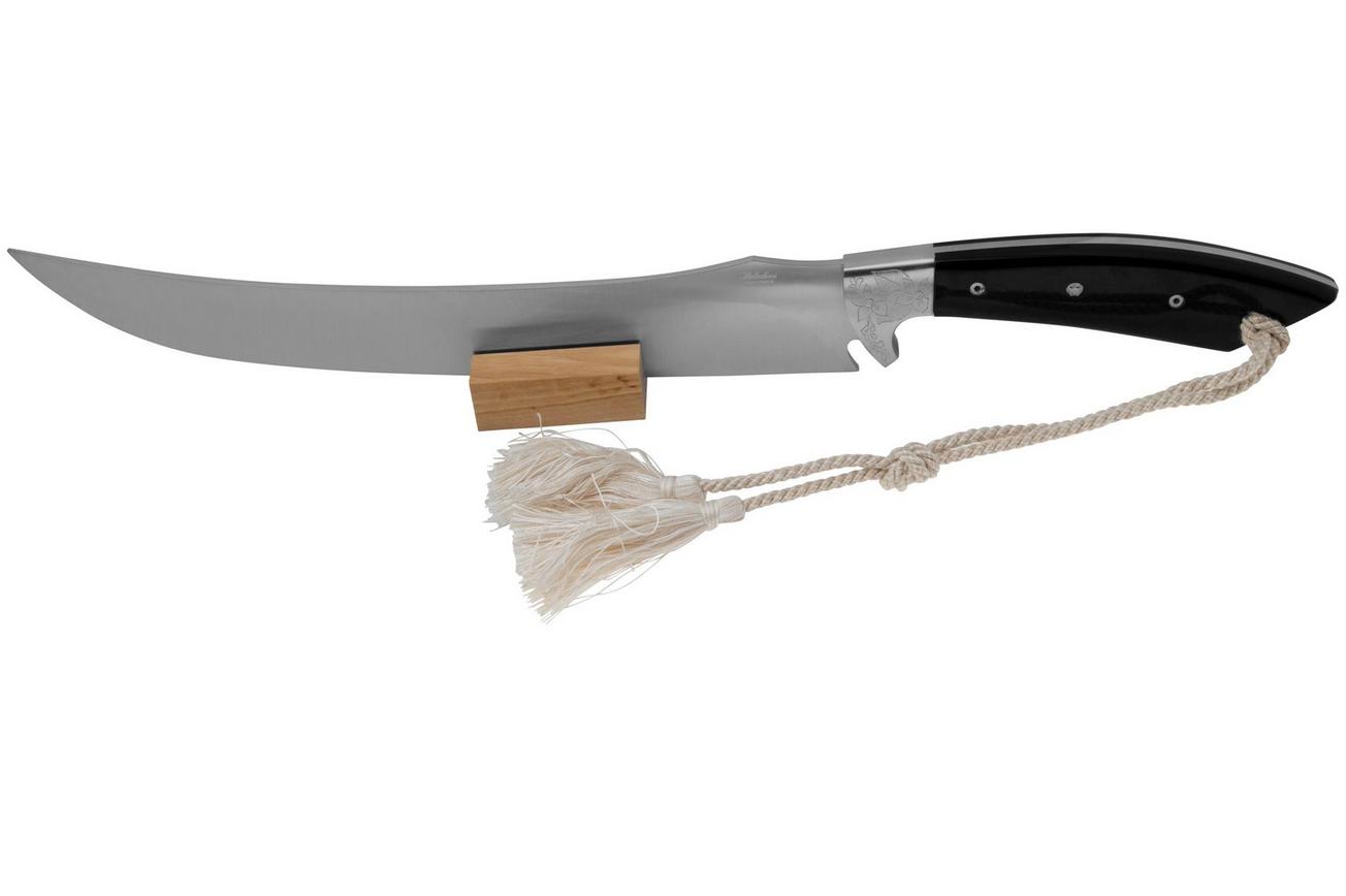 Saladini Champagne Saber Buffalo Horn, champagne sabel
