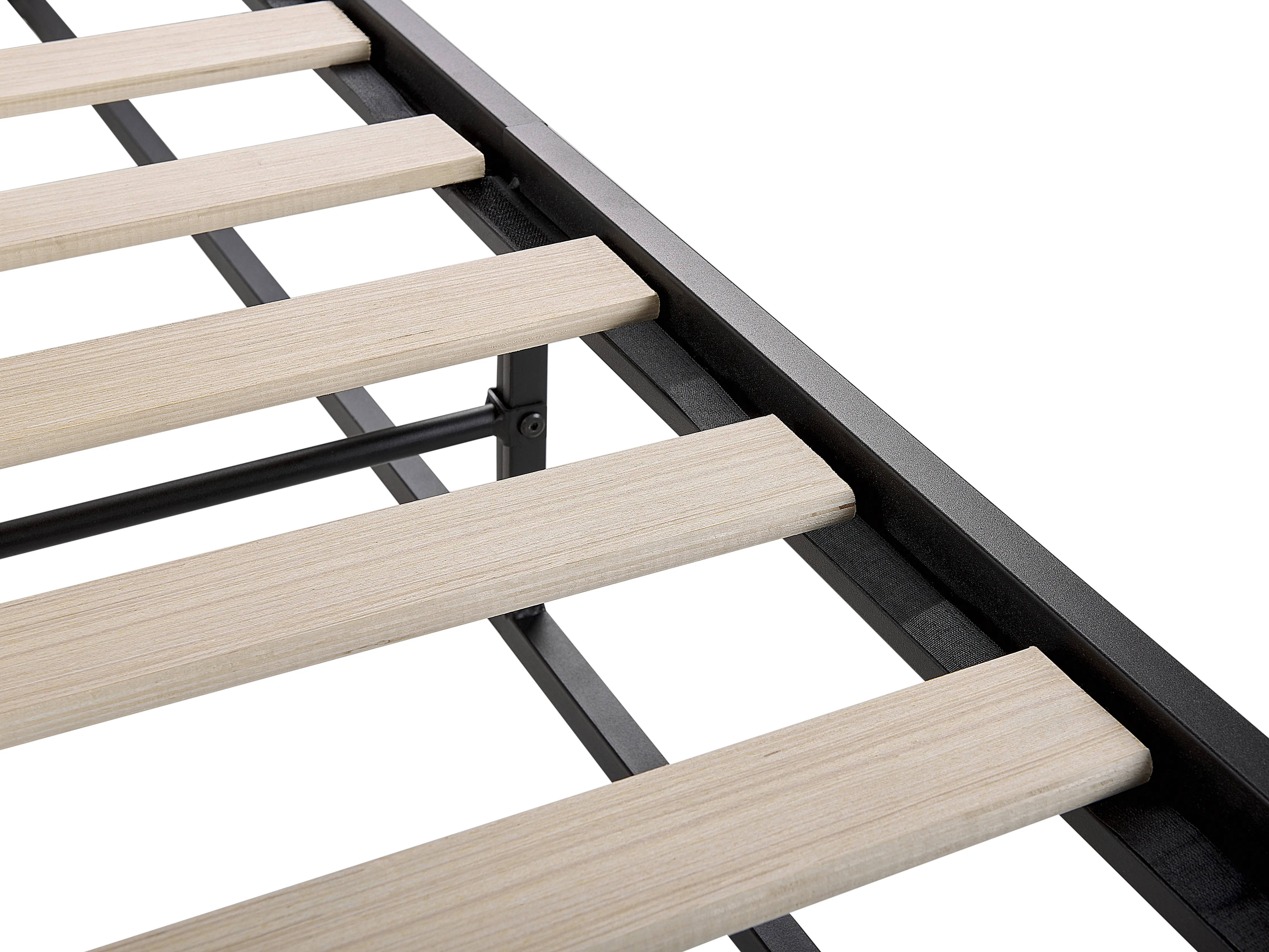 Bed Metaal VIRY 180 x 200 cm Zwart