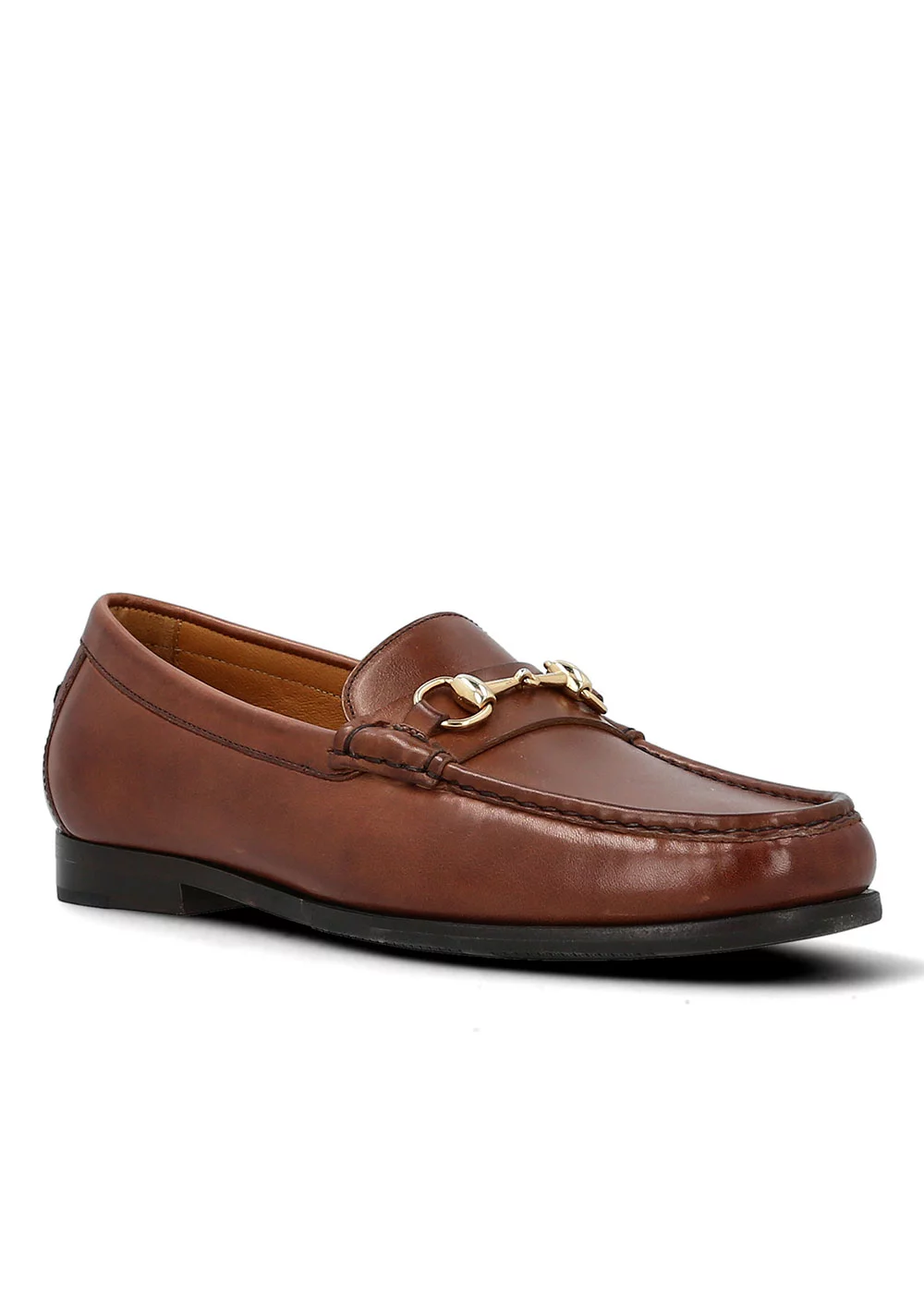 MOCASSIN MORSETTI MOC CUIR MARRON