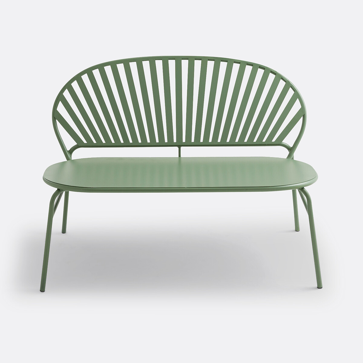 LA REDOUTE INTERIEURS<br>Banco de jardim, aço metal, Solale