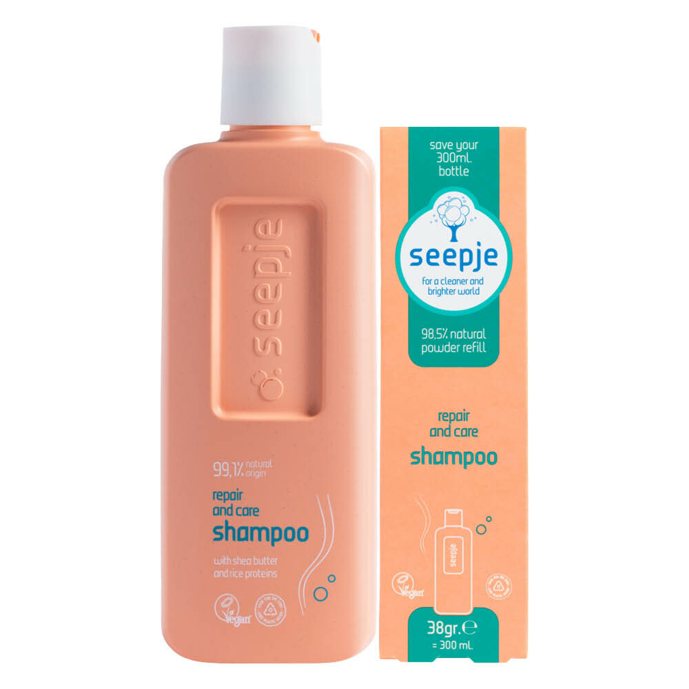 Seepje Repair & Care Shampoo + Navulling Pakket