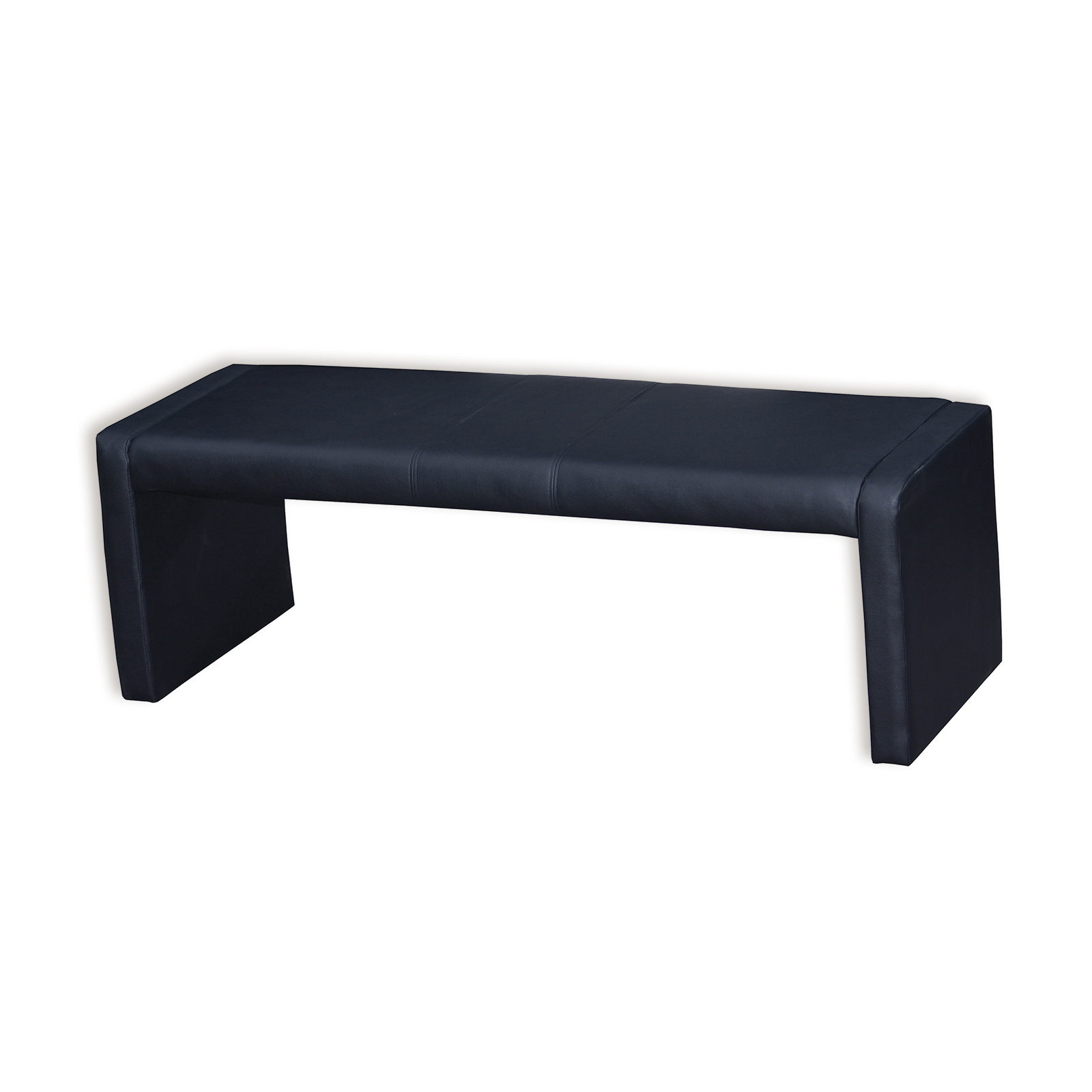 Sitzbank - schwarz - 140 cm breit