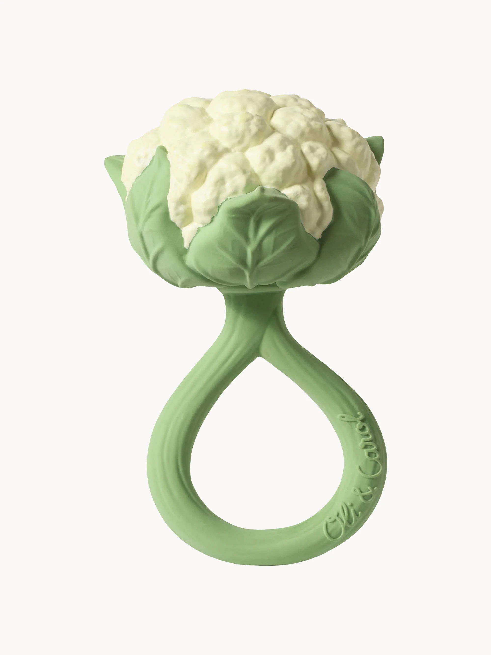 Handgemaakte rammelaar Cauliflower