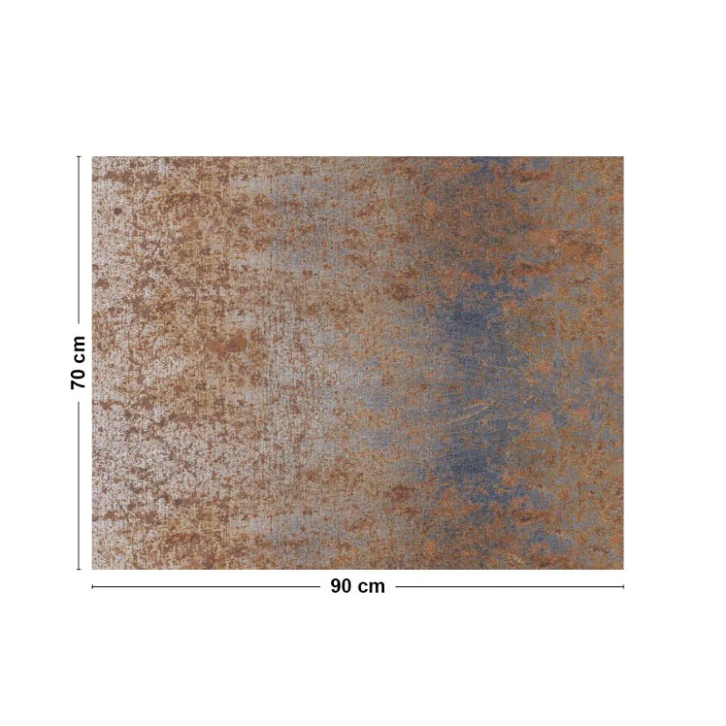 Crédence cuisine Fond de hotte ALU : L 90cm x H 70cm - FULL METAL 99de