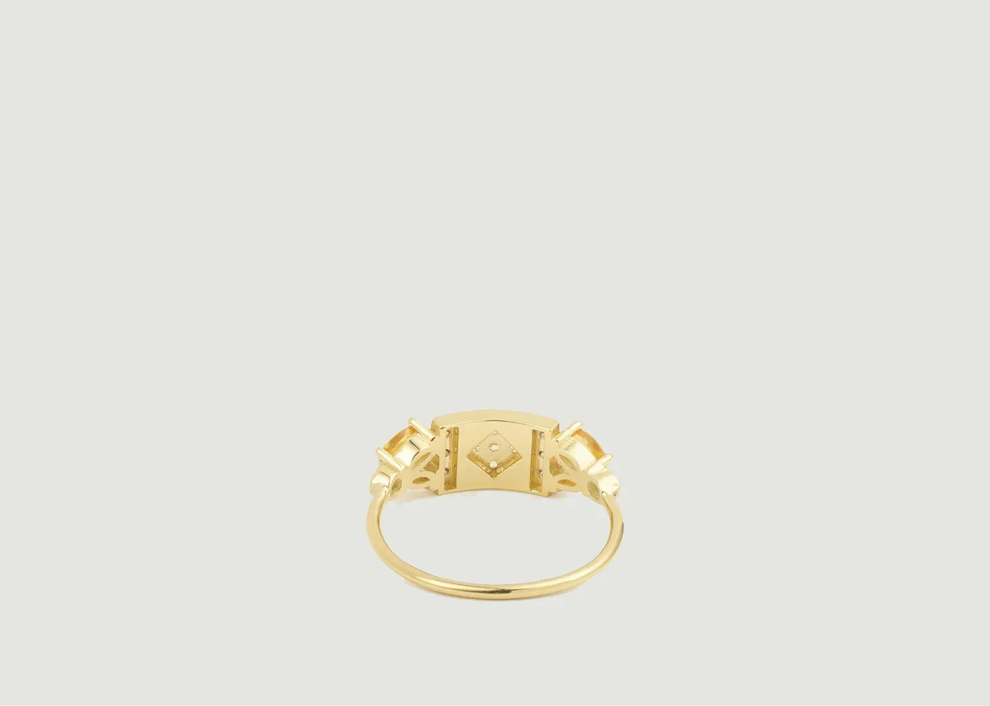 Bague Ava 2 Jaune Sophie d'Agon