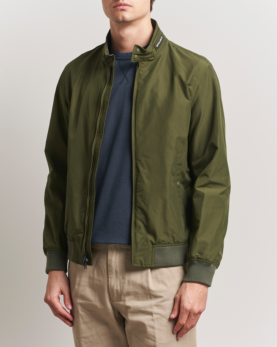 Woolrich Cruiser Bomber Jacket Greenstone