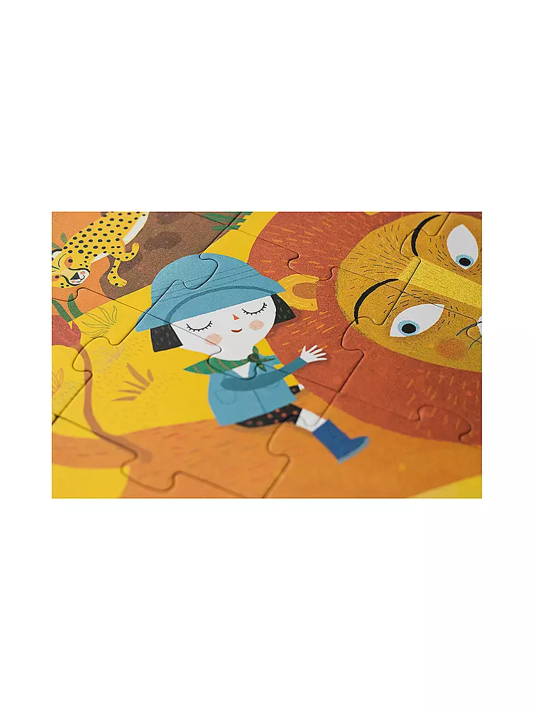 LONDJI Puzzle ROAR 36 Teile  gelb