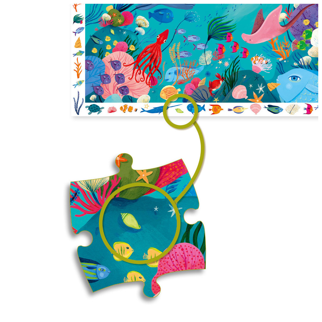 Puzzle Observation - Aquatique - 54 Pièces
