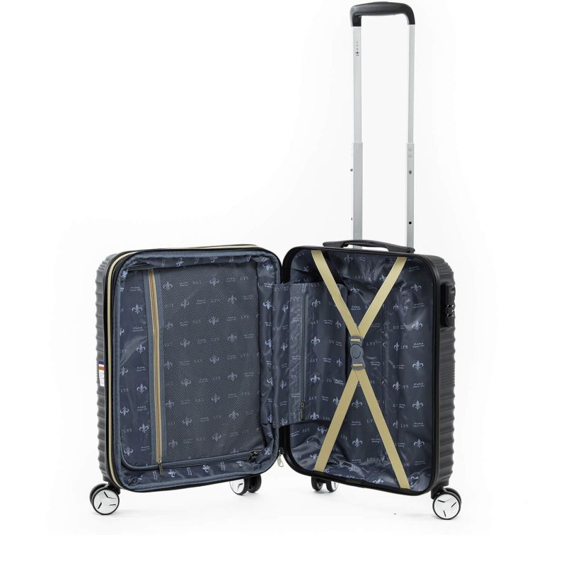 Lot de 2 valises cabine et underseater + vanity rigides 323 55, 45 et 35 cm Noir