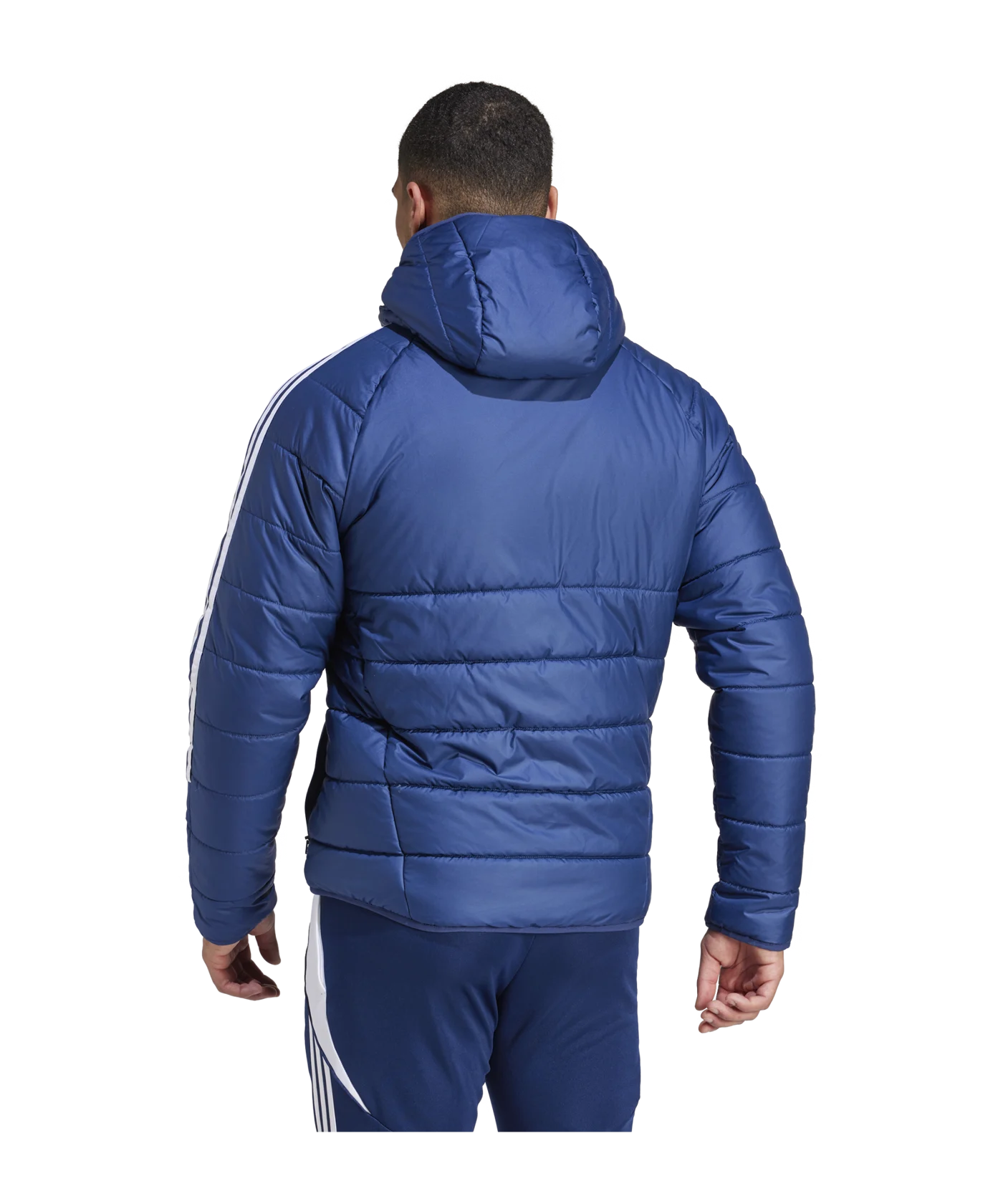 adidas Tiro 24 Winterjacke Blau Weiss