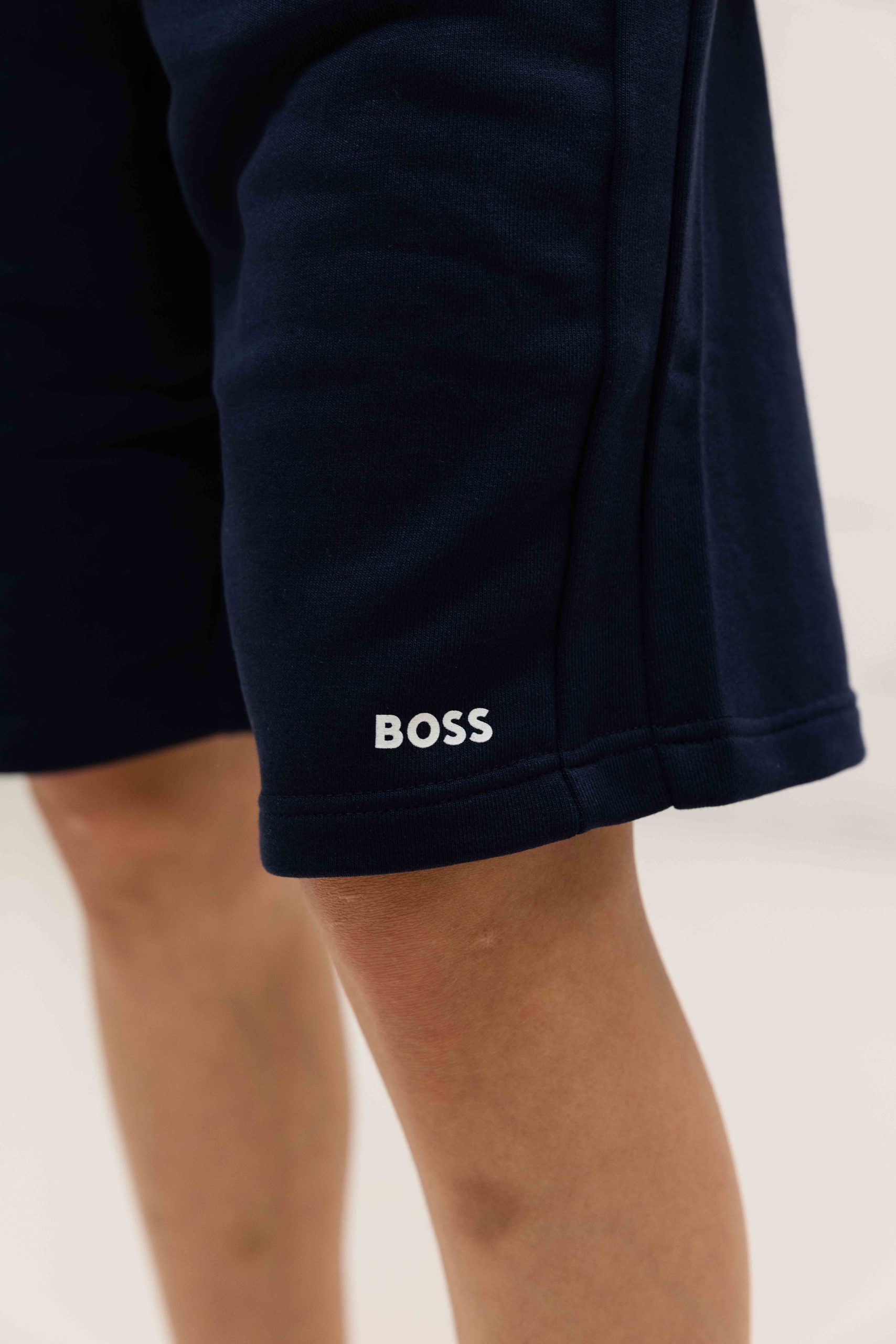 Hugo Boss Logo Korte Broek Kids Donkerblauw
