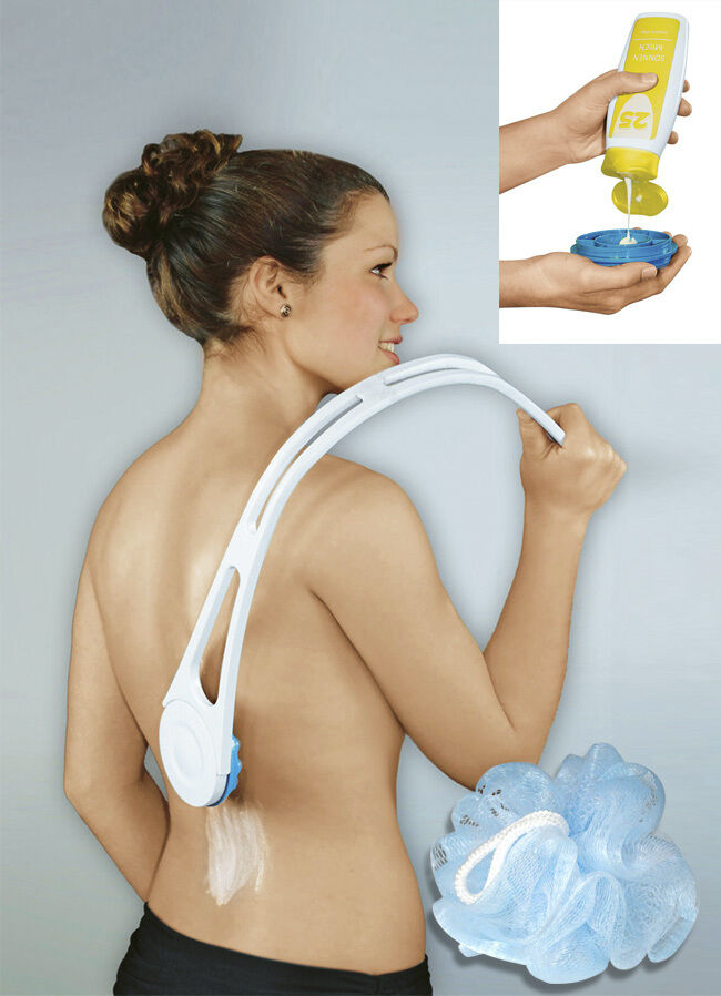 Rückencremer Inkl. Duschschwamm