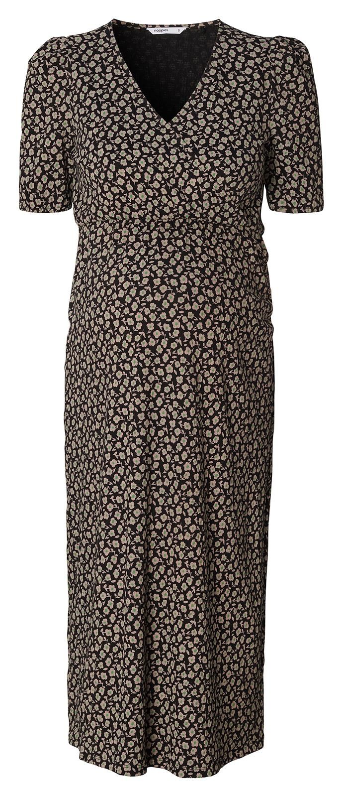 Noppies Maternity Jurk met voedingsfunctie Jaelynn - Black flower