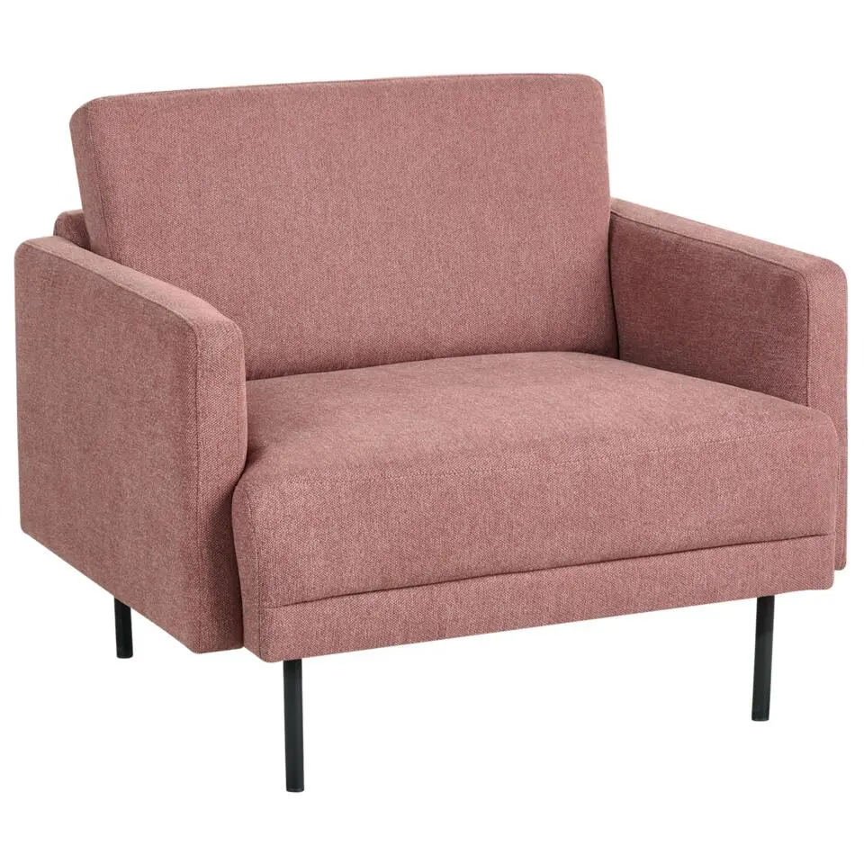 BREDA - Fauteuil - Roze - Polyester