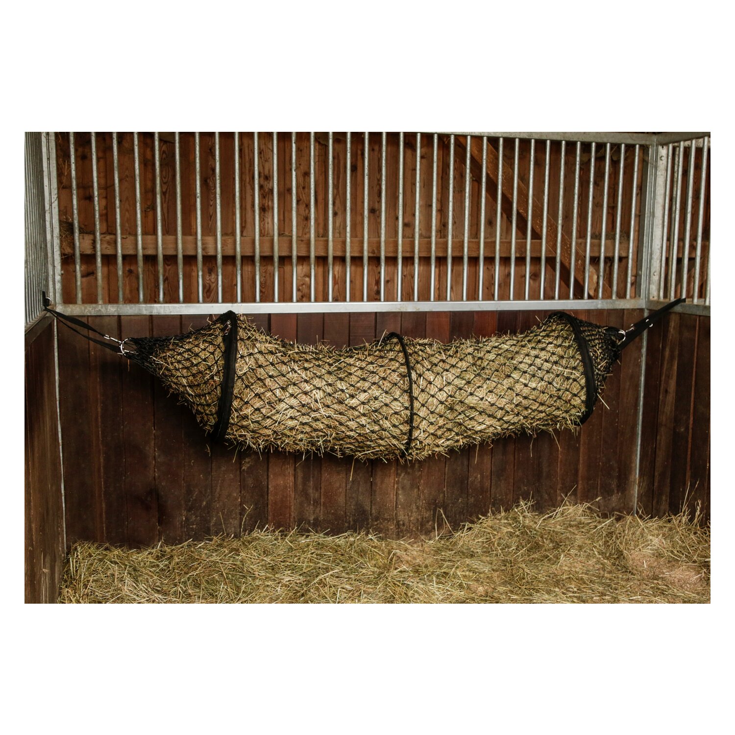 KERBL Heunetz in Tunnelform  - schwarz - 150 cm x 50 cm