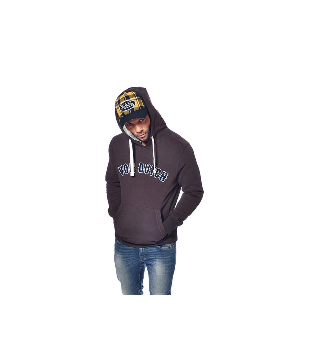 Sweat à capuche doublure sherpa homme Must