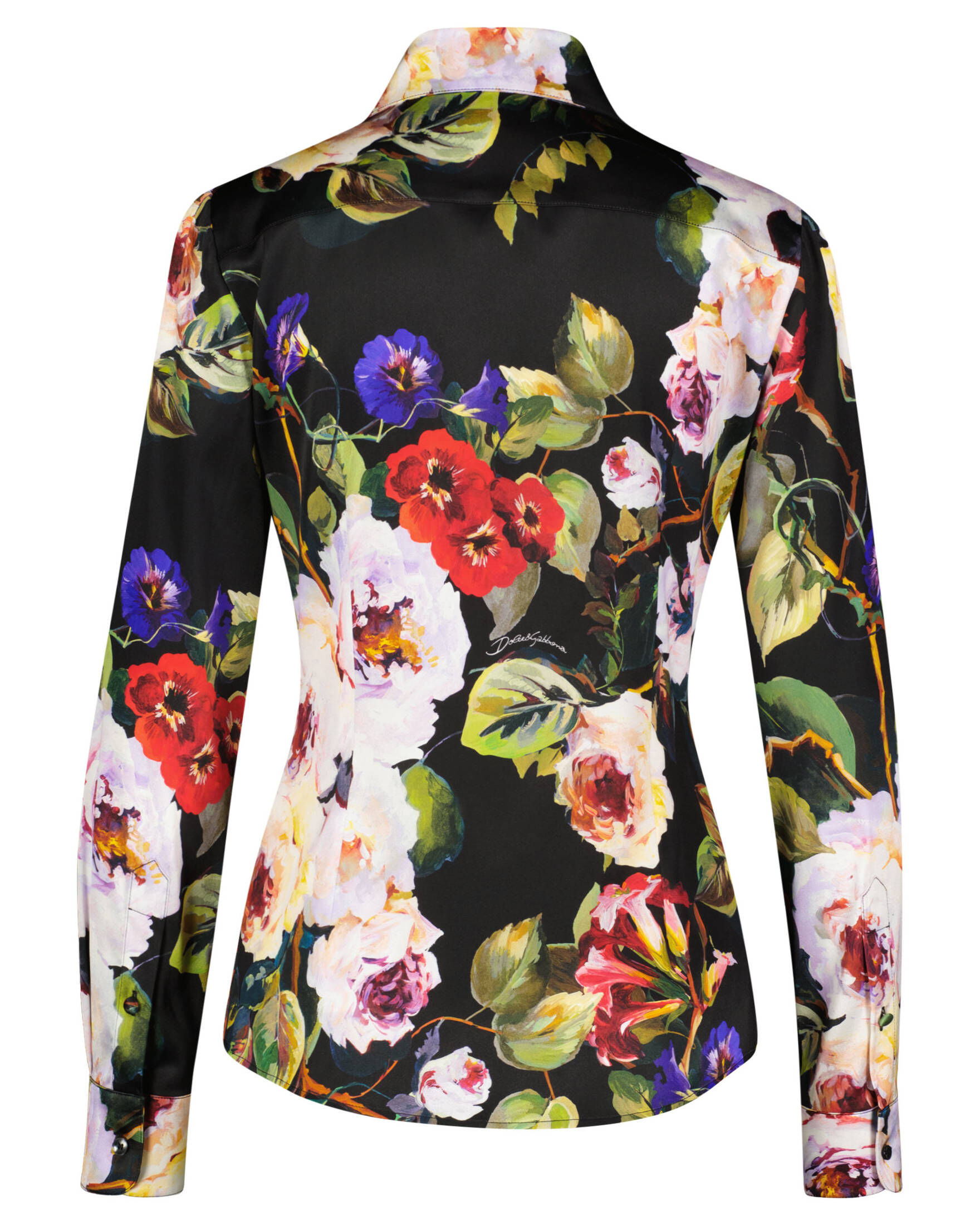 Dolce & Gabbana| Damen Bluse aus Seiden-Charmeuse