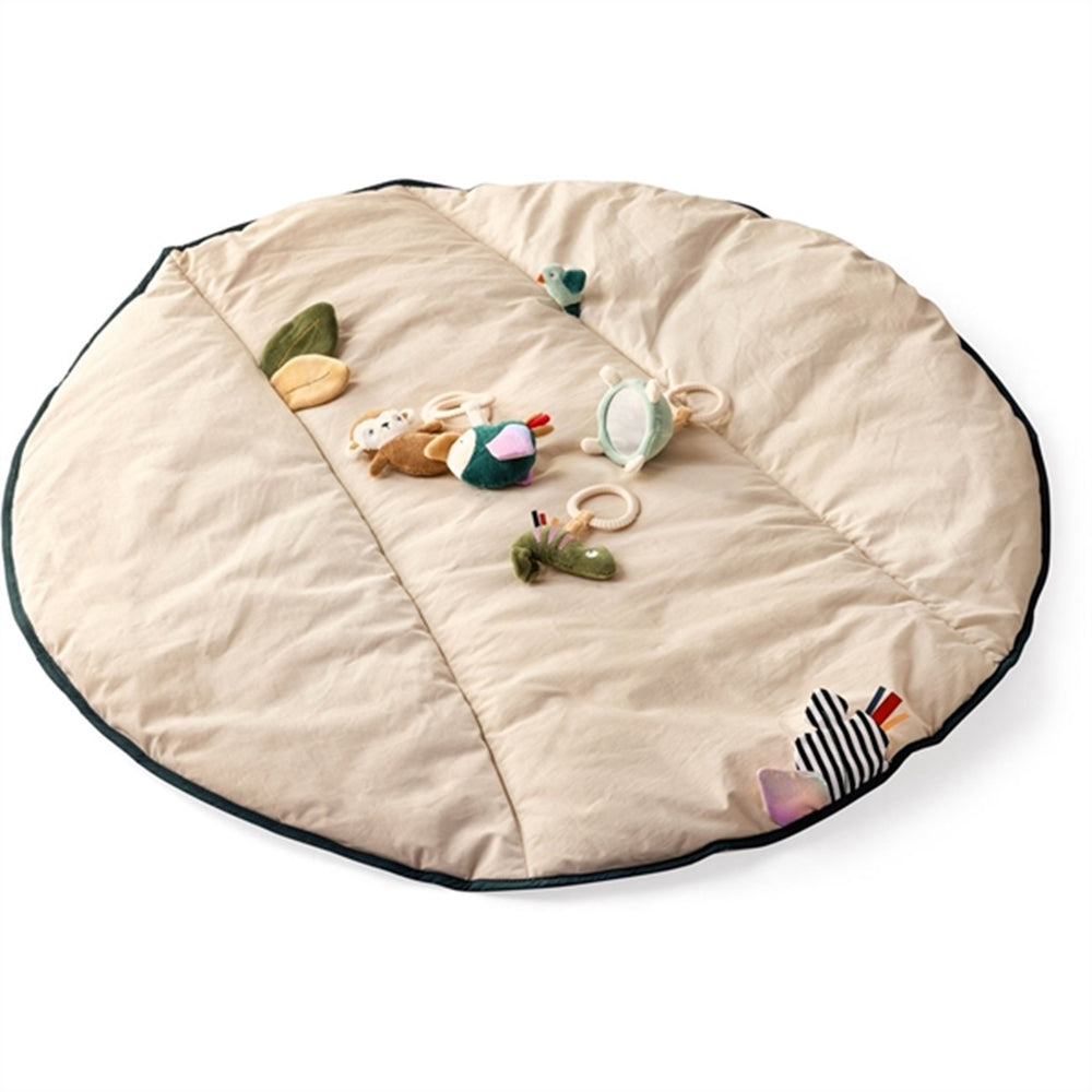 Aktivitetstæppe Wildlife animals Beige