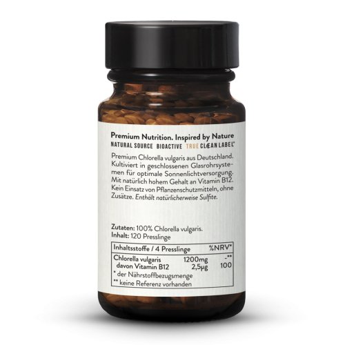Sunday Natural Products  Chlorella DE B12 Presslinge