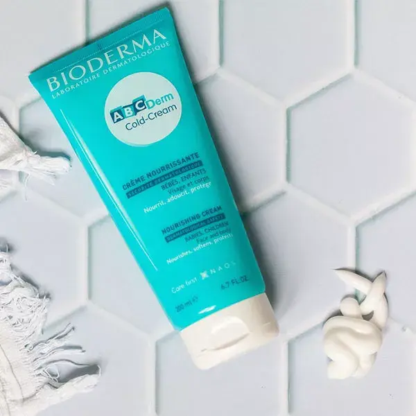 Bioderma ABCDerm Cold-Cream Creme Nutritivo para Rosto e Corpo para Bebês e Crianças 200ml