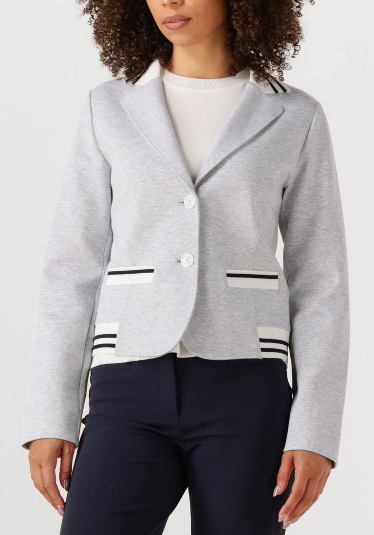 lichtgrijze marc cain sports blazer zs 34.06 j17