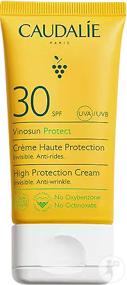 Caudalie Vinosun Protect Crème Haute Protection IP30 Tube 50ml