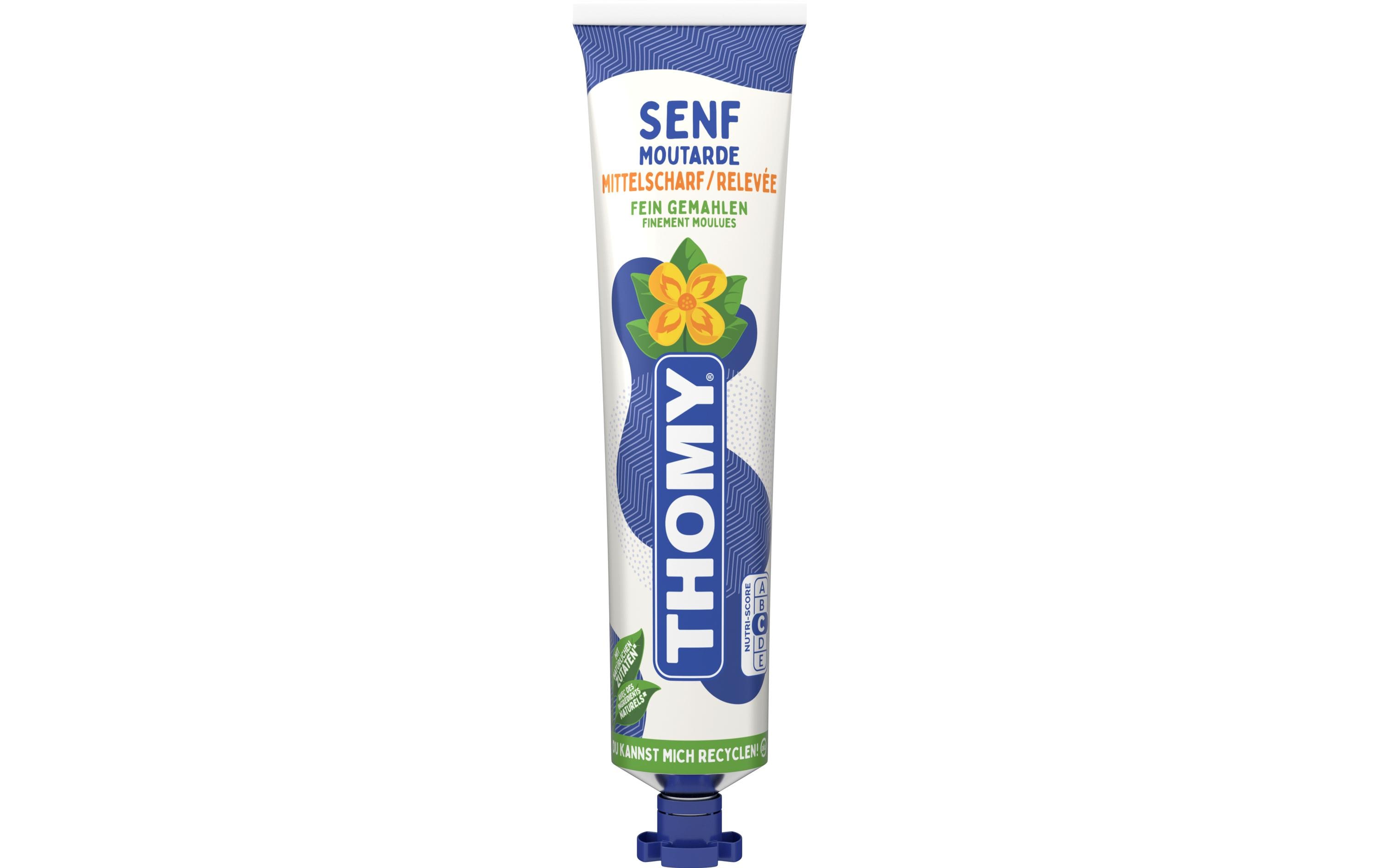 Senf mittelscharf 200 gWürziger Senf