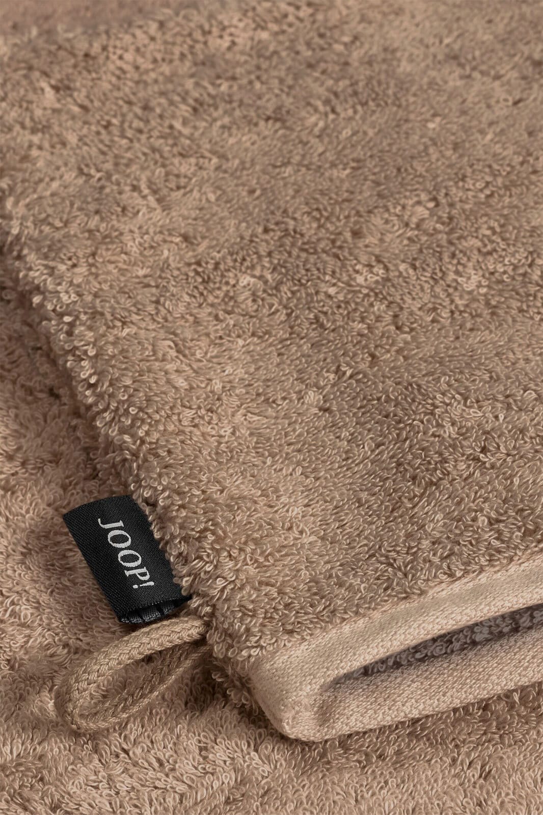 JOOP! Waschhandschuh SHADES STRIPE 16 x 22 cm natur