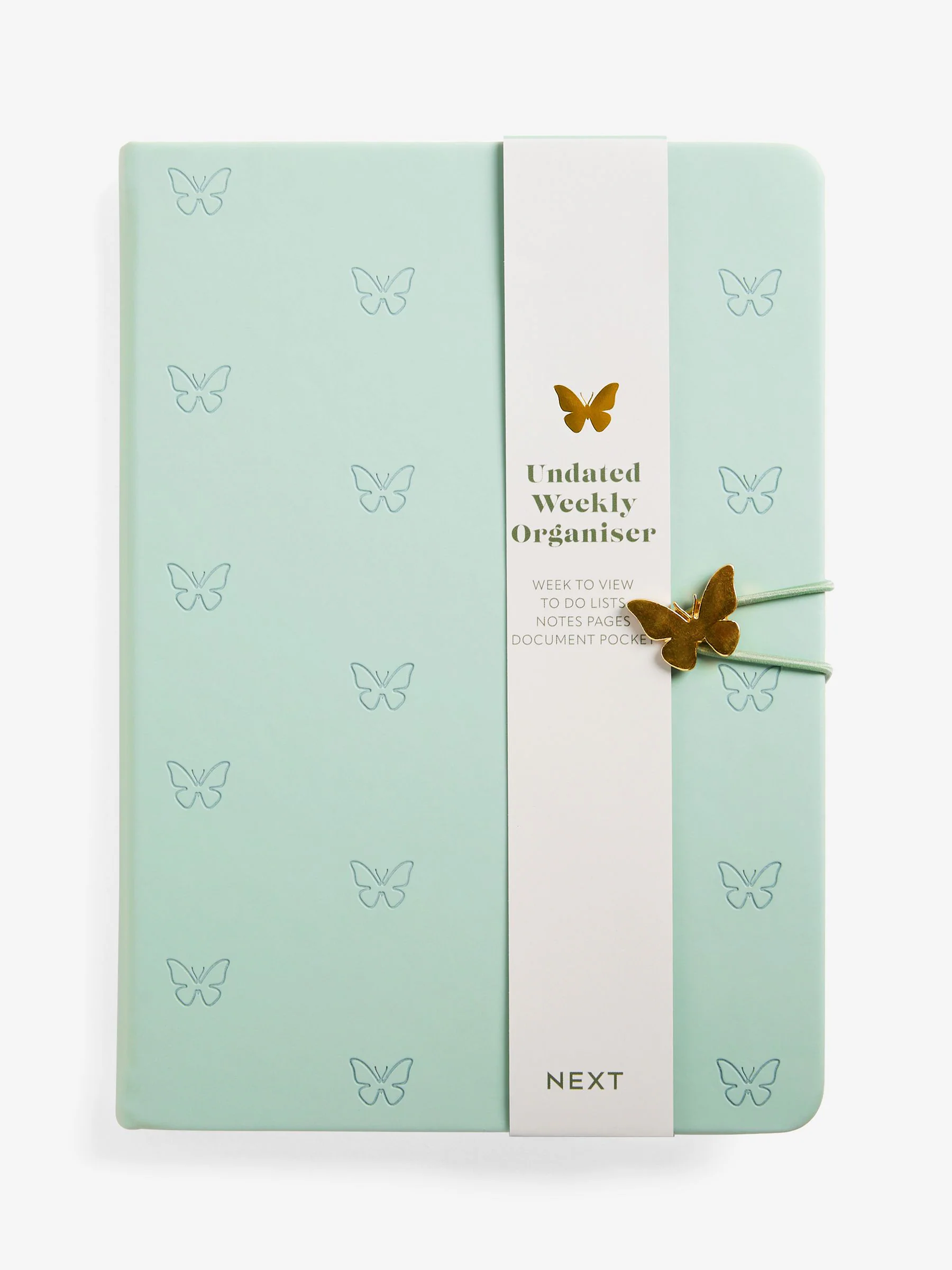 Country Butterfly A5 Ongedateerde Weekplanner