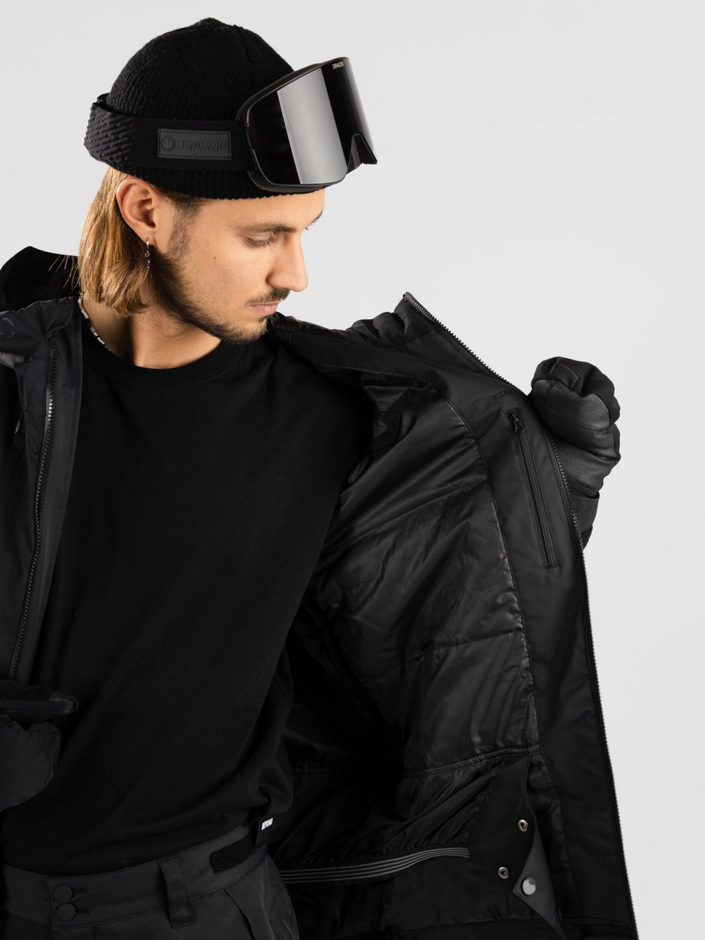 Beyond Medals Full Zip Jacket black
