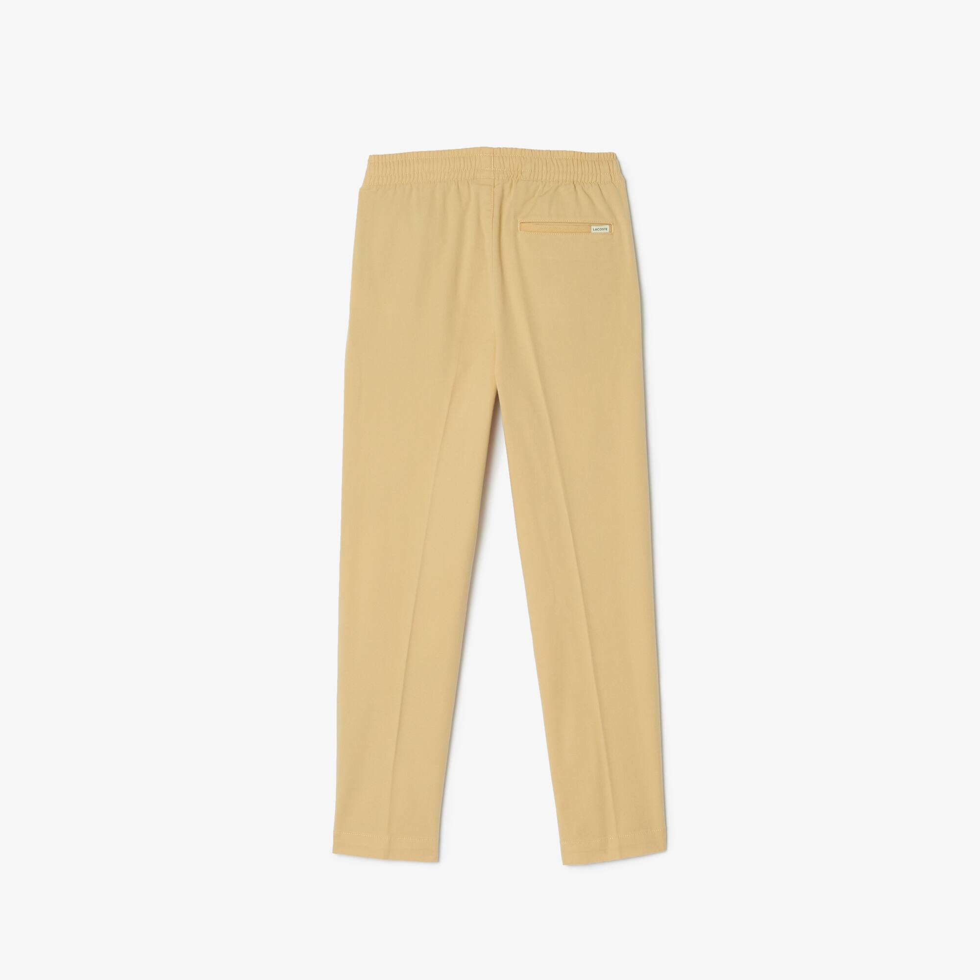 Jungen LACOSTE Chino aus Stretch-Baumwoll-Gabardine Hosen - Beige - Lacoste - Jungen
