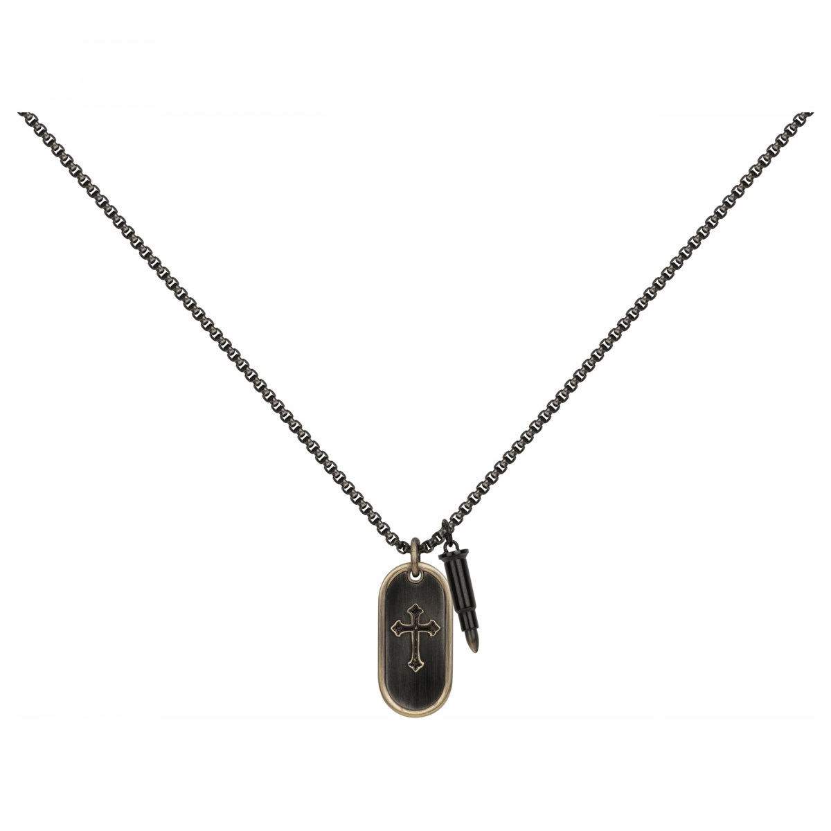 Collier Jin en PVD