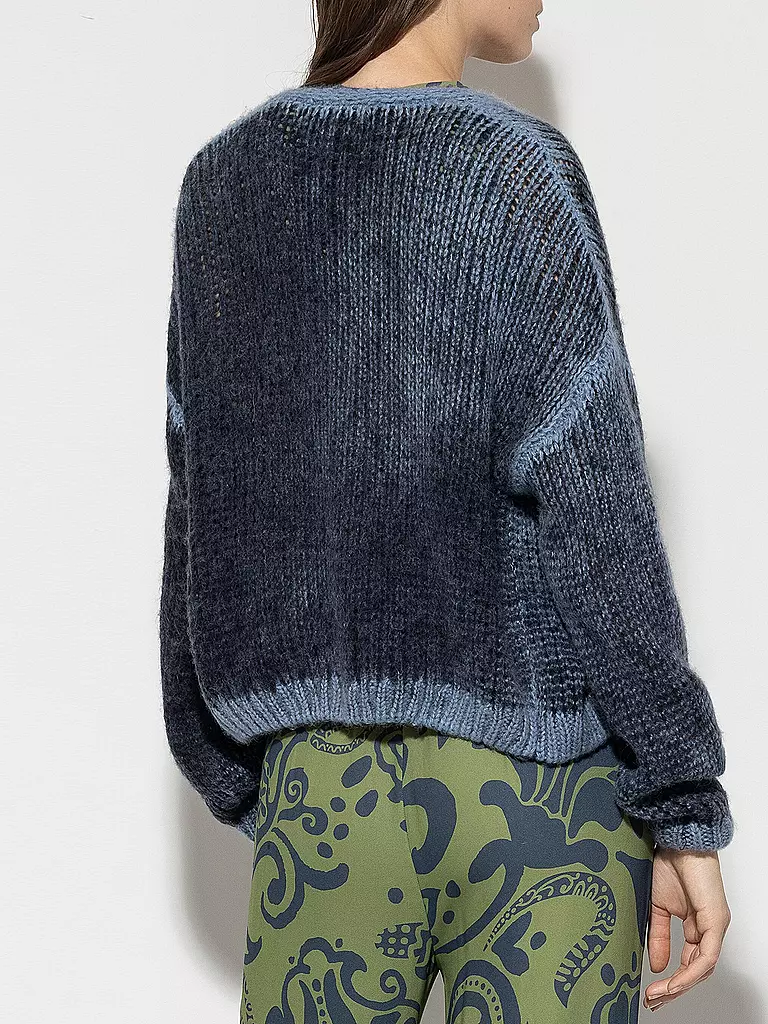LUISA CERANO Strickjacke dunkelblau